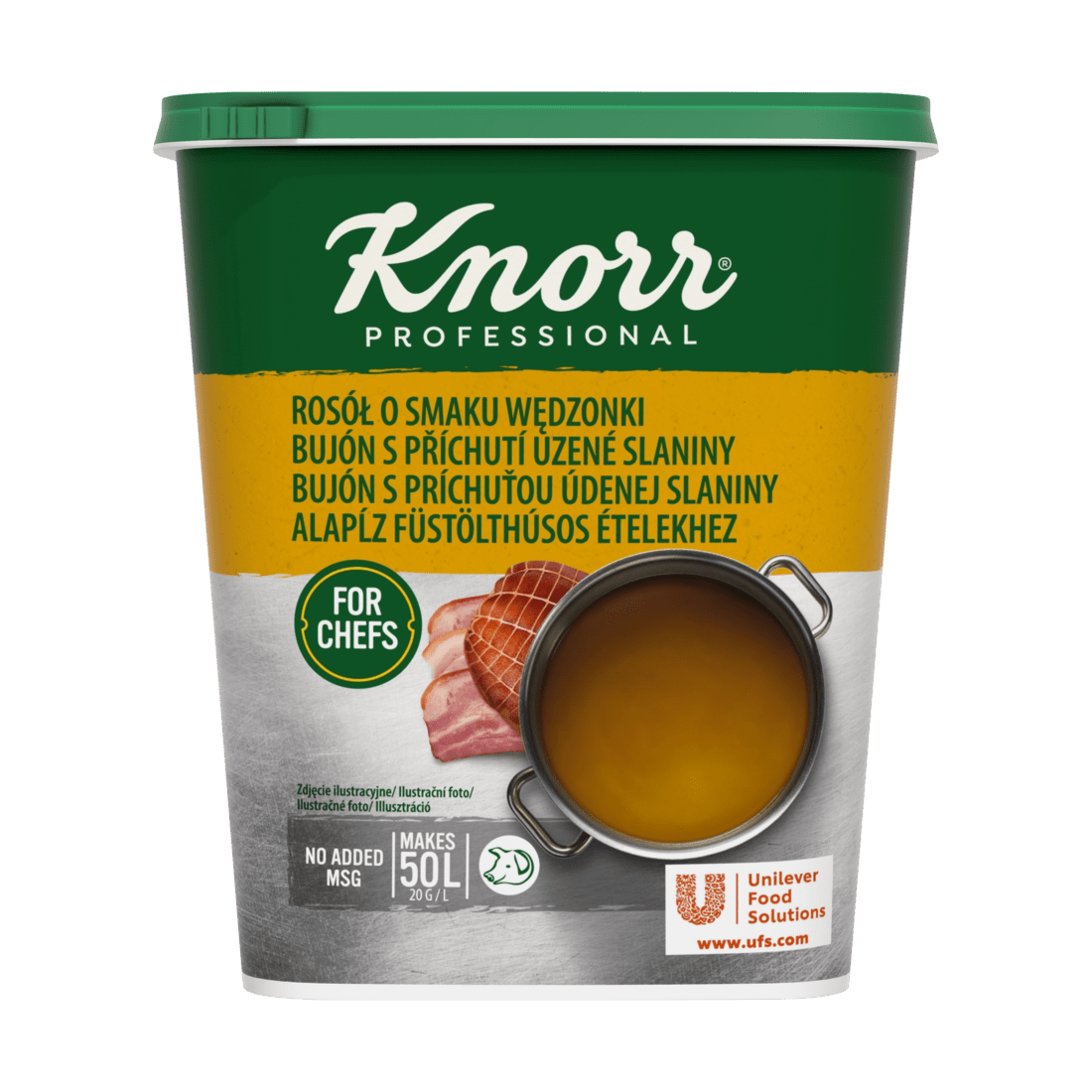 KNORR Professional Bujón s príchuťou údenej slaniny 1kg - 